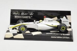 Brawn GP Mercedes BGP001 #22 J. Button Showcar 2009 Minichamps 1:43 400090092 Kovina