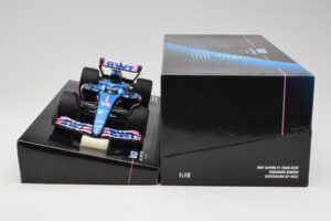 Alpine A522 #14 F. Alonso Australian GP 2022 Minichamps 1:18 147220314 Kovina – slika 6 od 7