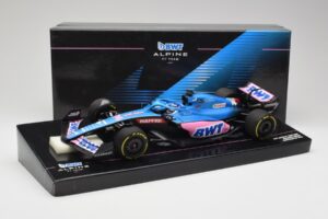 Alpine A522 #14 F. Alonso Australian GP 2022 Minichamps 1:18 147220314 Kovina – slika 7 od 7