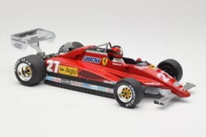 Ferrari 126C2 #27 G. Villeneuve GP Belgium 1982 MCG 1:18 MCG18629F Kovina – slika 4 od 6