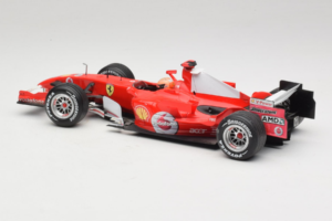 Ferrari 248 F1 #5 M. Schumacher German GP Hockenheimring 2006 Hot Wheels 1:18 J2887 Kovina – slika 5 od 6
