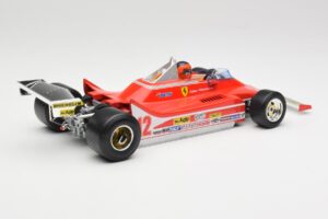 Ferrari 312T4 #12 G. Villeneuve South African Grand Prix 1979 Bburago 1:18 18-16814 Kovina – slika 2 od 6