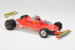 Ferrari 312T4 #12 G. Villeneuve South African Grand Prix 1979 Bburago 1:18 18-16814 Kovina – slika 4 od 6