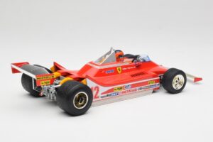 Ferrari 312T4 #12 G. Villeneuve United States Grand Prix East Winner 1979 Bburago 1:18 18-16814-18-01546 Kovina – slika 2 od 6