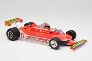 Ferrari 312T4 #12 G. Villeneuve United States Grand Prix East Winner 1979 Bburago 1:18 18-16814-18-01546 Kovina – slika 4 od 6