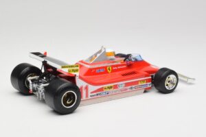 Ferrari 312T4 Short Tail #11 J. Scheckter Monaco Grand Prix 1979 Bburago 1:18 18-16814-18-01545 Kovina – slika 2 od 6