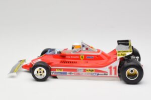 Ferrari 312T4 Short Tail #11 J. Scheckter Monaco Grand Prix 1979 Bburago 1:18 18-16814-18-01545 Kovina – slika 3 od 6