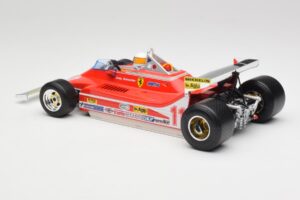 Ferrari 312T4 Short Tail #11 J. Scheckter Monaco Grand Prix 1979 Bburago 1:18 18-16814-18-01545 Kovina – slika 5 od 6