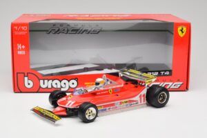 Ferrari 312T4 Short Tail #11 J. Scheckter Monaco Grand Prix 1979 Bburago 1:18 18-16814-18-01545 Kovina – slika 6 od 6