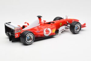 Ferrari F2003-GA F1 Constructors World Champions 2003 Hot Wheels 1:18 G3764 Kovina – slika 2 od 7