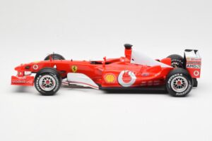 Ferrari F2003-GA F1 Constructors World Champions 2003 Hot Wheels 1:18 G3764 Kovina – slika 3 od 7
