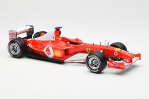 Ferrari F2003-GA F1 Constructors World Champions 2003 Hot Wheels 1:18 G3764 Kovina – slika 4 od 7