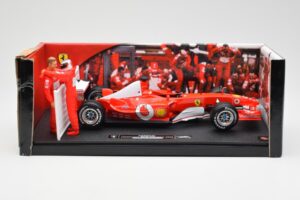 Ferrari F2003-GA F1 Constructors World Champions 2003 Hot Wheels 1:18 G3764 Kovina – slika 6 od 7