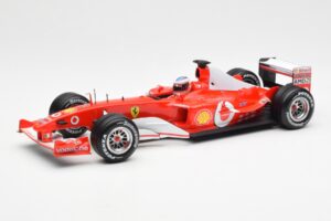 Ferrari F2003-GA #2 R. Barrichello F1 2003 Hot Wheels 1:18 B1024 Kovina
