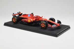 Ferrari SF-24 #16 C. Leclerc Emilia Romagna Grand Prix 2024 Bburago 1:18 18-16821-L-IMOLA-SHOWCASE Kovina – slika 4 od 7