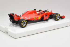Ferrari SF71-H #5 S. Vettel Australian GP Winner 2018 BBR 1:18 BBR181805 Kovina – slika 2 od 7