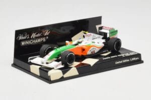 Force India Mercedes VJM02 #21 G. Fisichella Showcar 2009 Minichamps 1:43 400090091 Kovina – slika 2 od 5