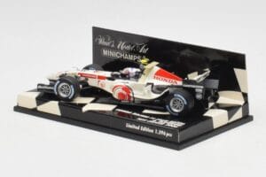 Honda RA106 A. Davidson Test Driver F1 2006 Minichamps 1:43 400060036 Kovina – slika 3 od 5