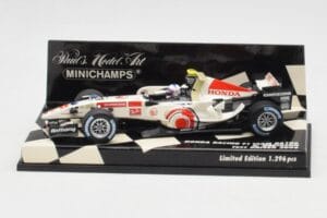 Honda RA106 A. Davidson Test Driver F1 2006 Minichamps 1:43 400060036 Kovina