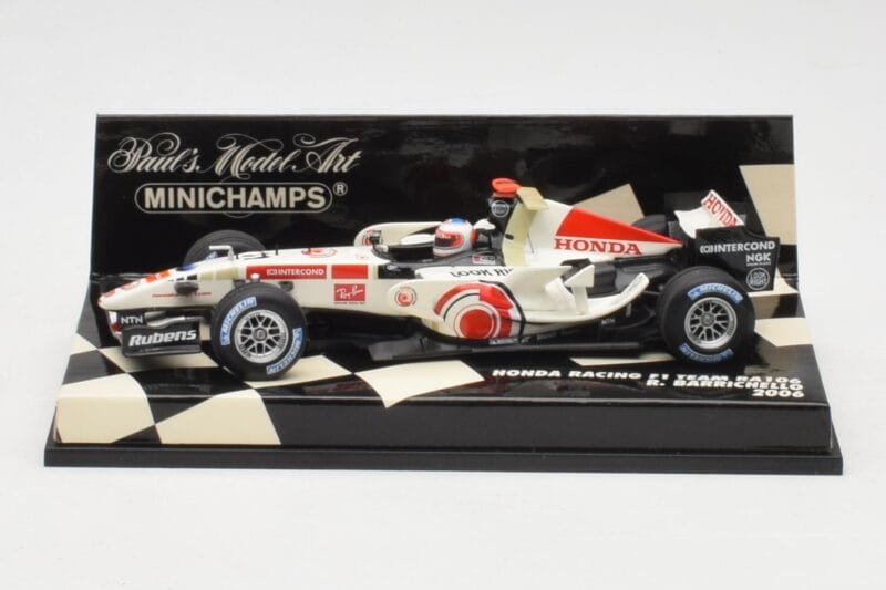 Honda RA106 #11 R. Barrichello F1 2006 Minichamps 1:43 400060011 Kovina