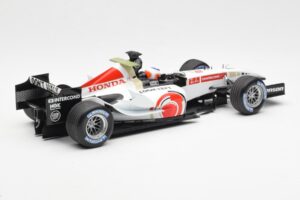 Honda RA106 Honda Racing Team J. Button F1 Showcar 2006 Minichamps 1:18 BUTTON001 Kovina – slika 2 od 6