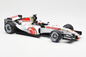 Honda RA106 Honda Racing Team J. Button F1 Showcar 2006 Minichamps 1:18 BUTTON001 Kovina – slika 4 od 6