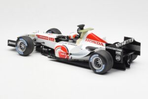 Honda RA106 Honda Racing Team J. Button F1 Showcar 2006 Minichamps 1:18 BUTTON001 Kovina – slika 5 od 6