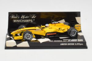 Jordan Ford EJ13 S. Motoyama Suzuka Test 2003 Minichamps 1:43 400030036 Kovina
