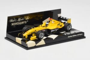 Jordan Ford EJ14 N. Mansell Regent Street Parade 2004 Minichamps 1:43 400040095 Kovina – slika 2 od 5