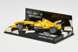 Jordan Ford EJ14 N. Mansell Regent Street Parade 2004 Minichamps 1:43 400040095 Kovina – slika 3 od 5