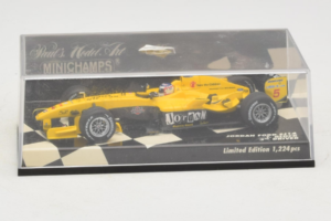 Jordan EJ14 Ford #19 T. Glock Jordan Ford F1 Team 2004 Minichamps 1:43 400040039 Kovina – slika 4 od 5