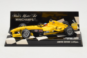 Jordan EJ14 Ford #18 N. Heidfeld Jordan Ford F1 Team Showcar 2004 Minichamps 1:43 400040088 Kovina