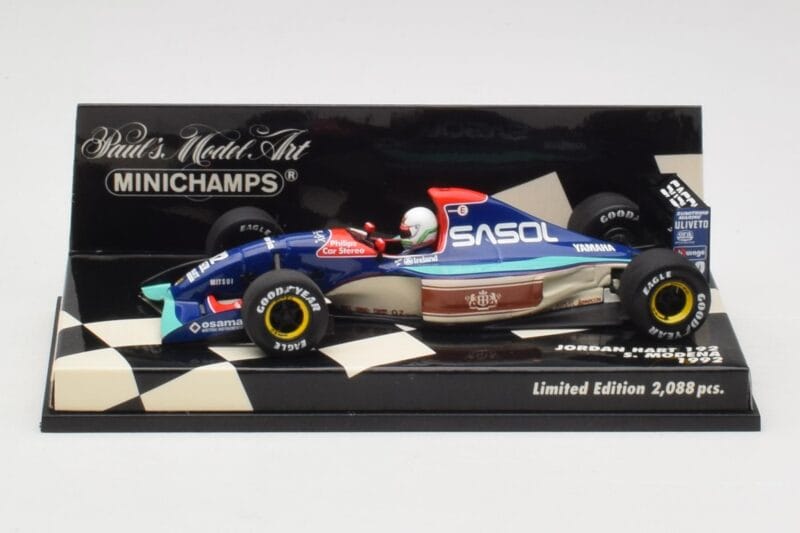 Jordan Hart 192 #32 S. Modena Race Car 1992 Minichamps 1:43 400920032 Kovina