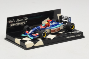 Jordan 192 Yamaha M. Gugelmin F1 1992 Minichamps 1:43 400920033 Kovina – slika 2 od 5