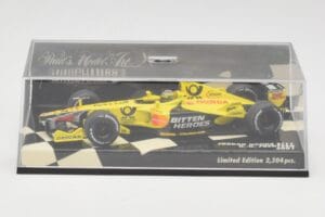 Jordan Honda EJ11 #7 H-H. Frentzen F1 2001 Minichamps 1:43 400010011 Kovina – slika 5 od 5