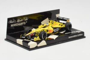 Jordan Honda EJ11 #11 J. Trulli F1 2001 Minichamps 1:43 400010012 Kovina – slika 2 od 5