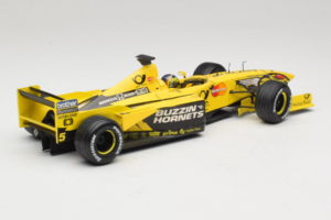 Jordan EJ10 H-H. Frentzen F1 Launch Edition 2000 Hot Wheels 1:18 29160 Kovina – slika 2 od 6