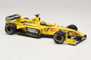 Jordan EJ10 H-H. Frentzen F1 Launch Edition 2000 Hot Wheels 1:18 29160 Kovina – slika 4 od 6