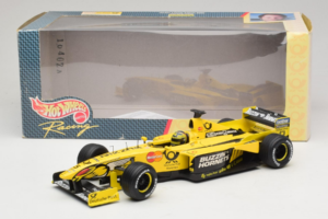 Jordan EJ10 H-H. Frentzen F1 Launch Edition 2000 Hot Wheels 1:18 29160 Kovina – slika 6 od 6