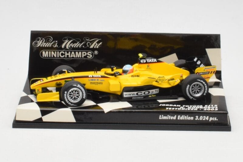 Jordan EJ15 Toyota R. Doornbos Test Driver F1 2005 Minichamps 1:43 400050039 Kovina