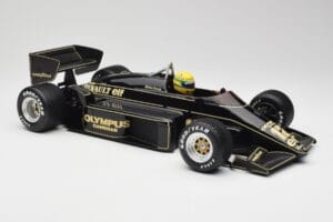 Lotus Renault 97T John Player Special #12 A. Senna Portuguese GP 1985 1st Victory Minichamps 1:12 540851292 Kovina – slika 6 od 8
