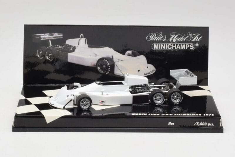 March 2-4-0 Six Wheeler #12 F1 1976 Minichamps 1:43 436760699 Kovina