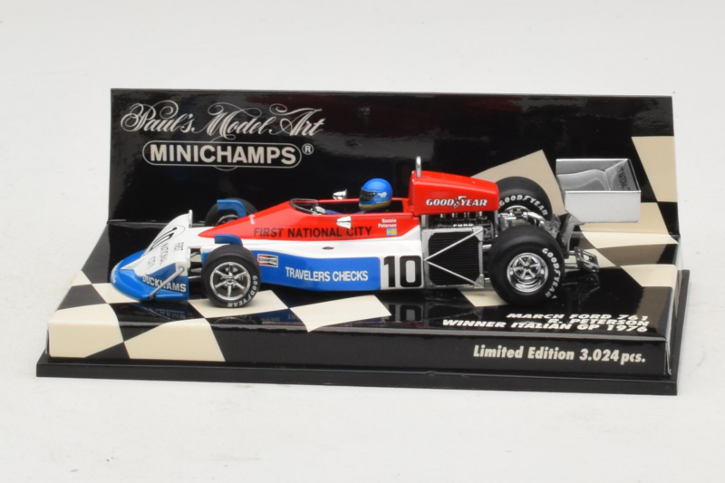 March 761 Ford R. Peterson Winner Italian GP 1976 Minichamps 1:43 430760010 Kovina