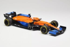 McLaren MCL35M #3 D. Ricciardo Bahrain GP 2021 Minichamps 1:18 530211803 Kovina – slika 4 od 7