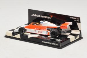 McLaren M26 Ford J. Mass F1 1977 Minichamps 1:43 530774302 Kovina – slika 3 od 5