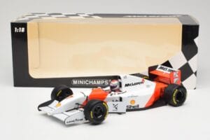 McLaren Ford MP4/8 #7 M. Andretti European GP 1993 Minichamps 1:18 530931827 Smola – slika 6 od 7