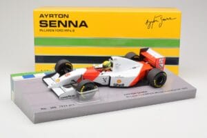 McLaren Ford MP4/8 #8 A. Senna Winner Australian GP 1993 Minichamps 1:18 543933838 Kovina – slika 7 od 7