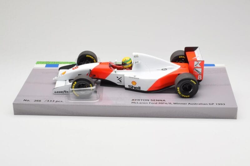 McLaren Ford MP4/8 #8 A. Senna Winner Australian GP 1993 Minichamps 1:18 543933838 Kovina