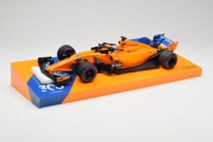 McLaren MCL33 #14 F. Alonso Canadian Grand Prix 300th Start 2018 Minichamps 1:18 533184014 Kovina – slika 2 od 6