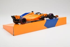 McLaren MCL33 #14 F. Alonso Canadian Grand Prix 300th Start 2018 Minichamps 1:18 533184014 Kovina – slika 3 od 6